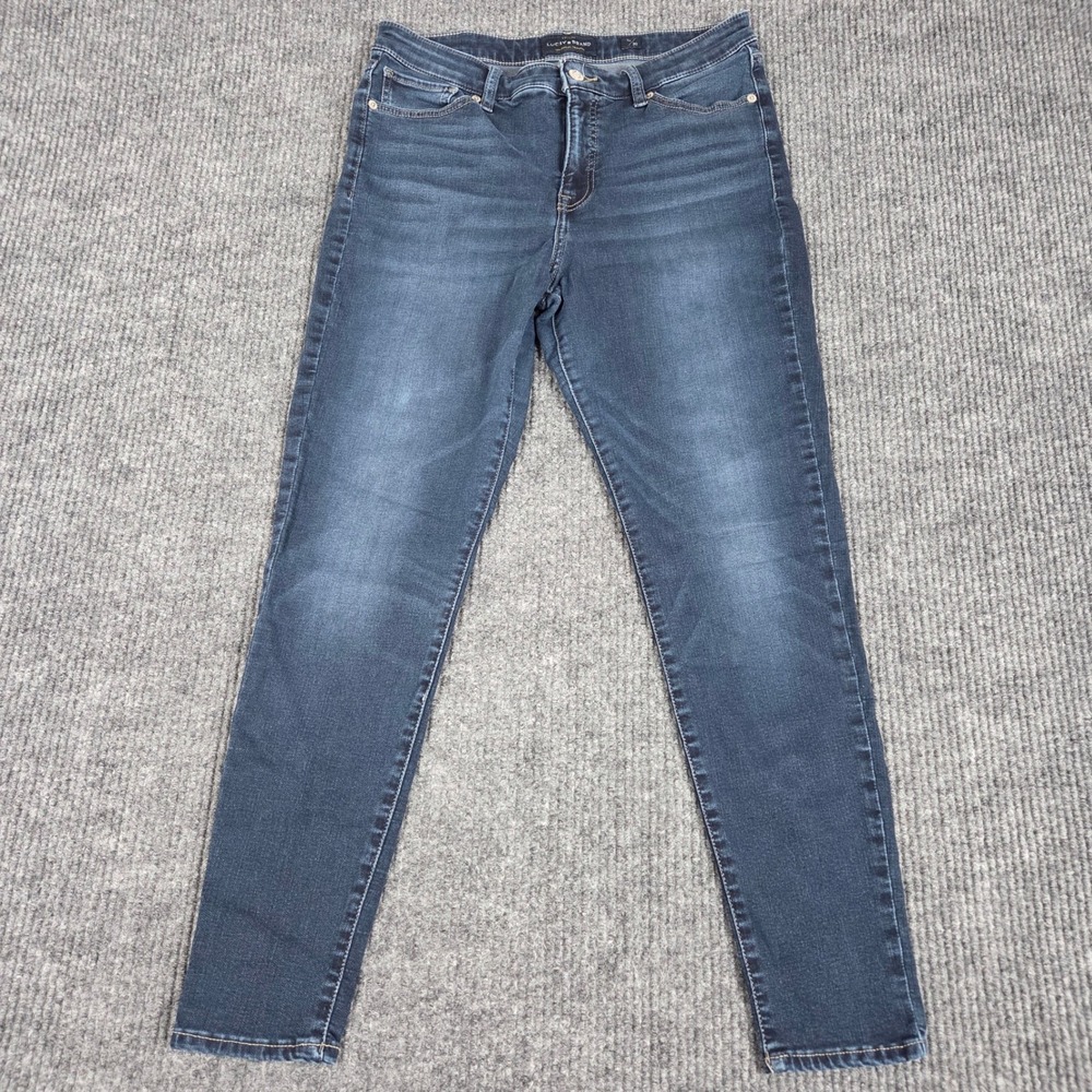 Lucky Brand Ava Super Skinny Jeans Womens 10 30 Dark Wash‎ Denim 26387
